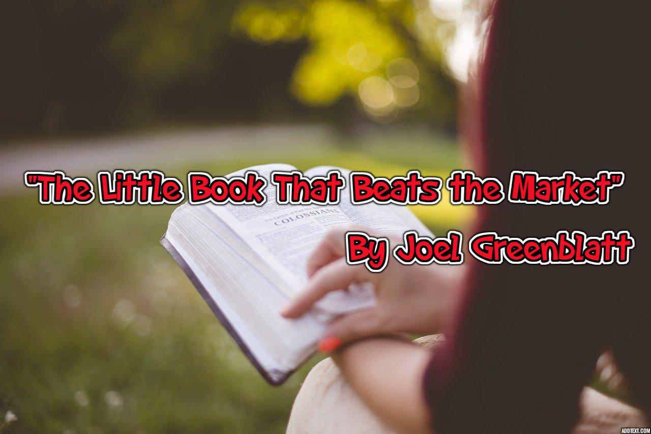 Key takeaways from the little book that beats the market value